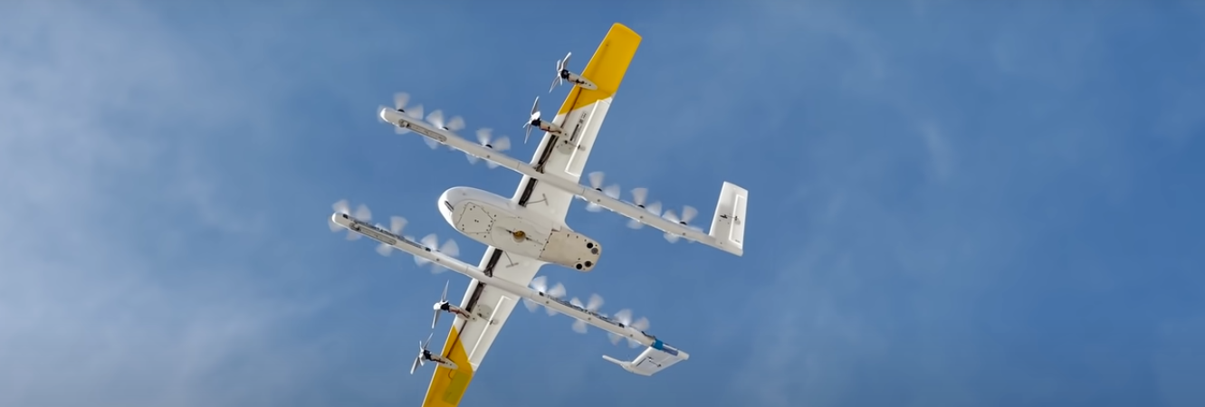 So funktioniert Google's Wing Drohne.