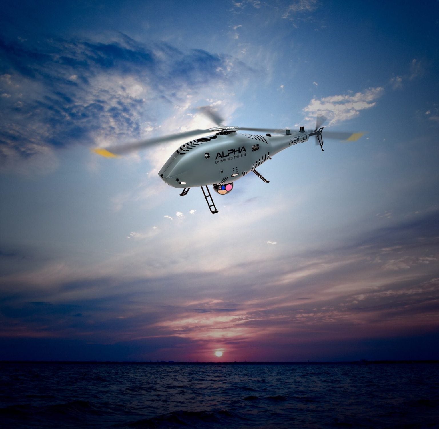 Unbemannte Hubschrauber: Alpha 900 fliegt mit der griechischen Marine