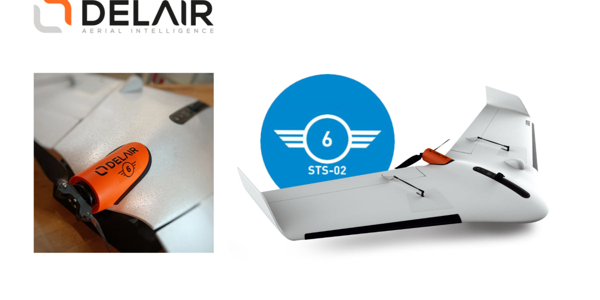 Die UX11 Drohne von Delair erhält den ersten C6 Stempel der EU, wodurch die BVLOS Zulassungsanforderungen entfallen