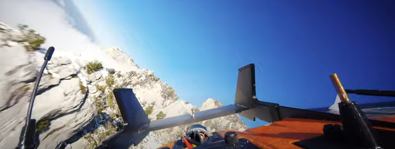 Grandioses Video vom FPV Wing Mini Drak 40" GoPro Hero 6