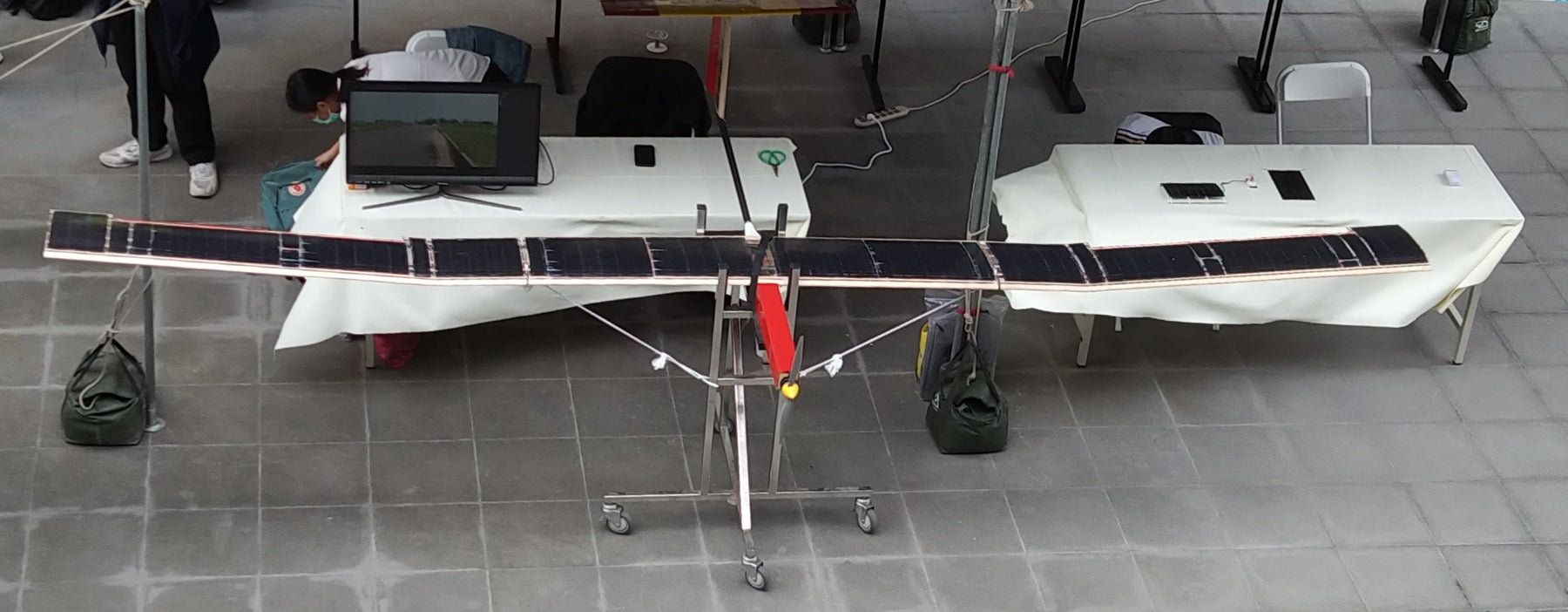 Solar Drohnen fast unbegrenzte Reichweite und Flugzeit