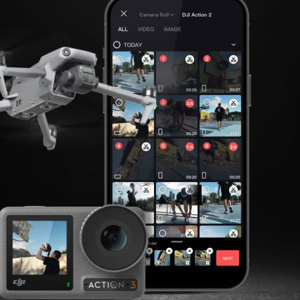 LightCut: Die von DJI offiziell empfohlene Videobearbeitungs App