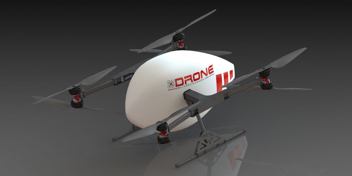 Drone Delivery: neues Canary Flugzeug mit 20 km Reichweite und 4,5 kg Tragfähigkeit