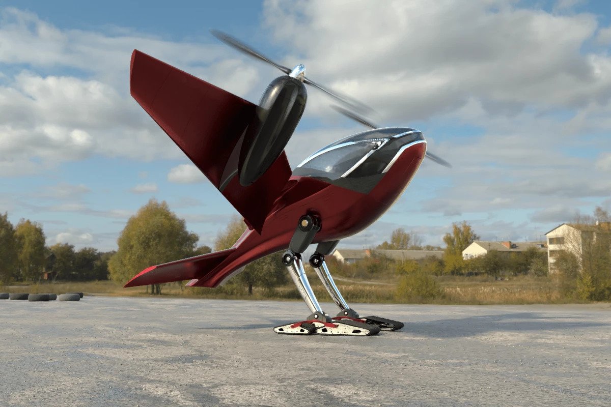 Es ist ein Vogel... und ein Flugzeug? Afrikas eigenes bizarres Vogelflugzeug "NVTOL"