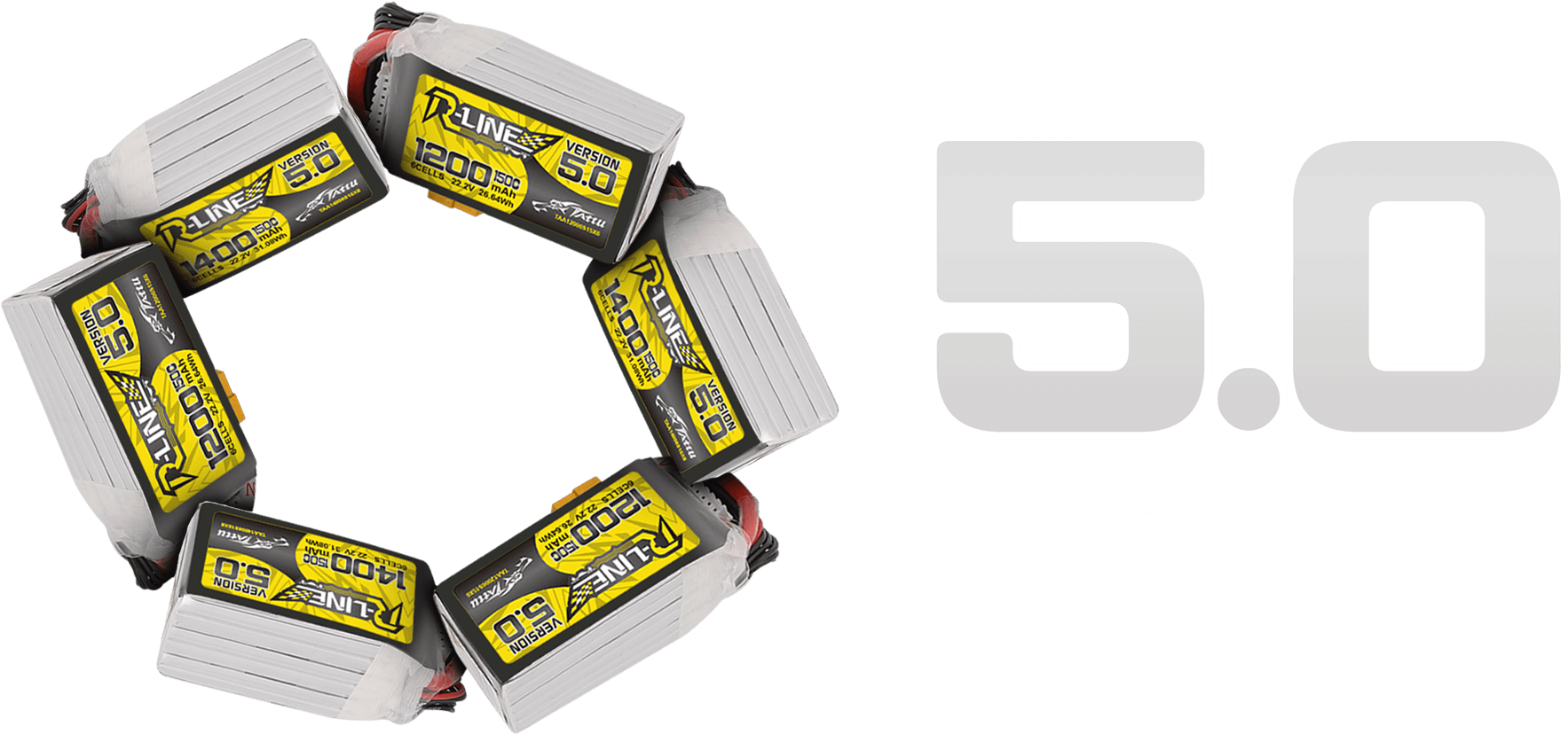 Tattu R Line Version 5.0 Akku für FPV Racing und Freestyle