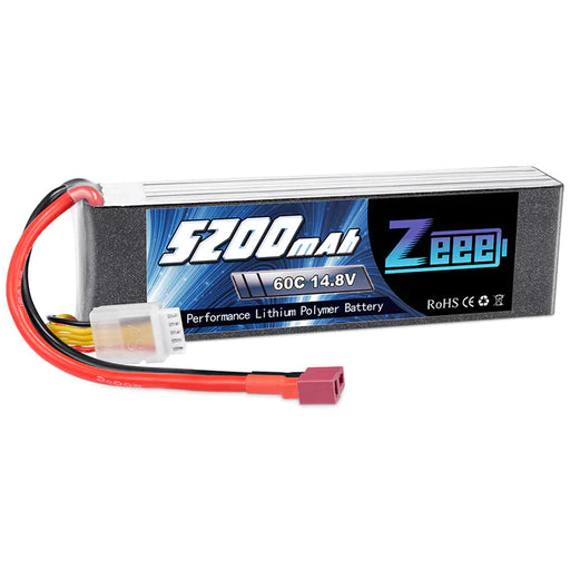 Zeee 4S Lipo Akku 5200mAh 14.8V 60C DEAN   LiPo24.de