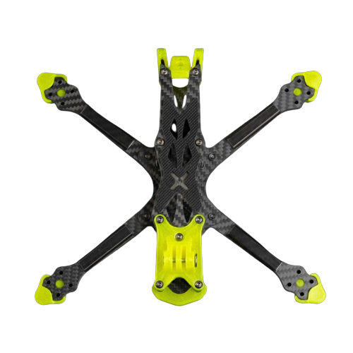 Foxeer Aura 6" Vista/Analog Freestyle Rahmen T700 Carbon grau