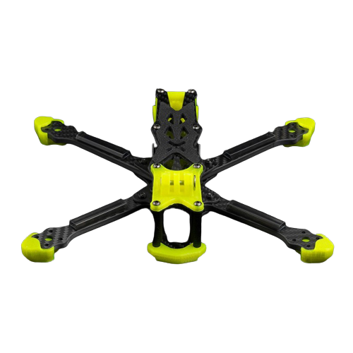 Foxeer Aura 6" Vista/Analog Freestyle Rahmen T700 Carbon grau