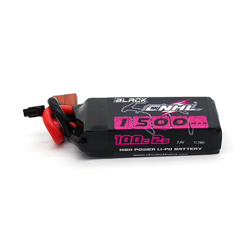 CNHL Black Series 1500mAh 7,4V 2S 100C Lipo Akku mit T/Dean Stecker LiPo24.de
