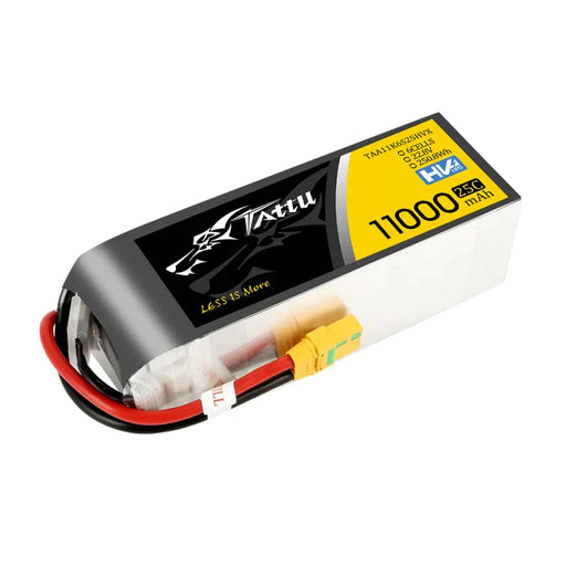 Tattu 11000 mAh 22,8 V HV 25 C 6S1P Lipo Akkupack mit XT90 S Stecker   LiPo24.de