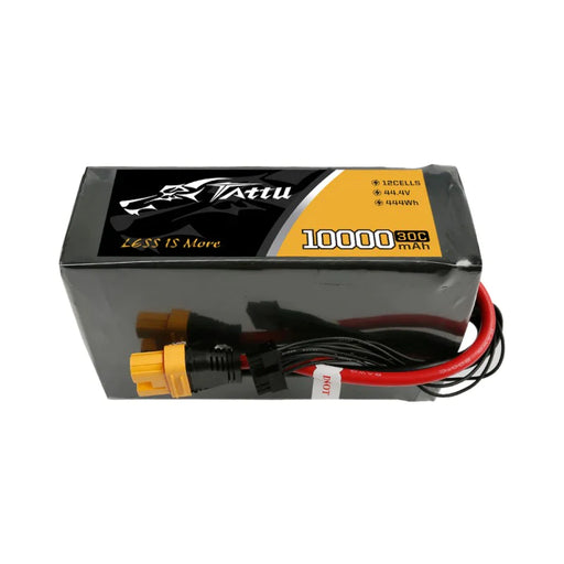 Tattu 10000mAh 44,4V 30C 12S1P Lipo Akkupack mit AS150U Stecker   LiPo24.de