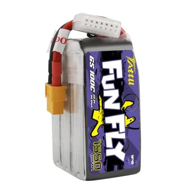 Tattu Funfly Serie 1550mAh 22.2V 100C 6S1P Lipo Akku mit XT60 Stecker   LiPo24.de