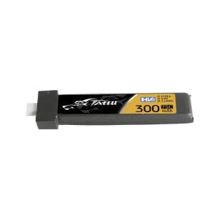 Tattu 300mAh 3.8V 75C 1S1P HV Lipo Akku mit BT 2.0 Stecker (5PCS)   LiPo24.de