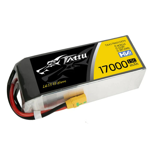 Tattu 17000mAh 22,8V 15C 6S1P Lipo Akku mit XT90 S Stecker   LiPo24.de