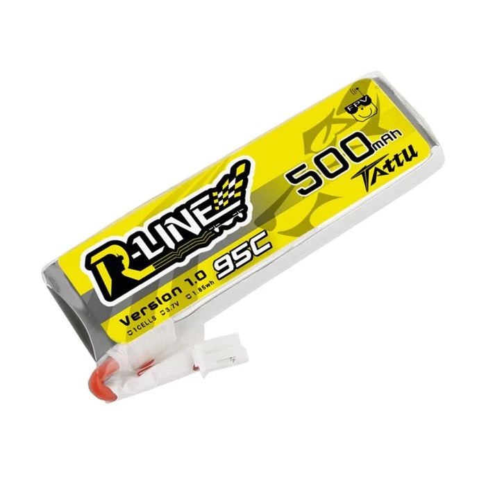 Tattu R Line 500mAh 3.7V 1S1P 95C Lipo Akku LiPo24.de