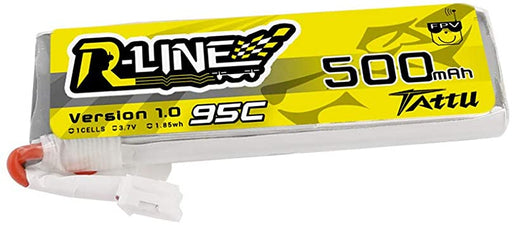 Tattu R Line 500mAh 3.7V 1S1P 95C Lipo Akku   LiPo24.de