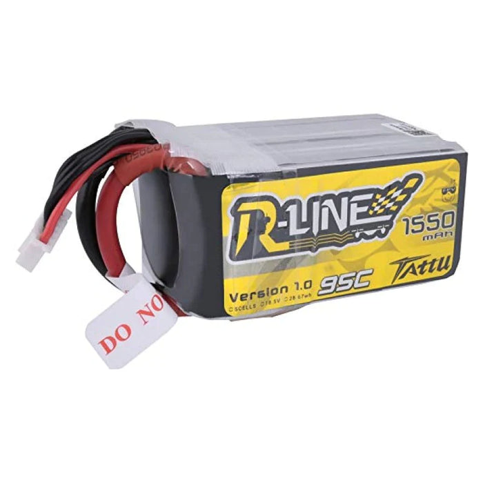 Tattu R Line 1550mAh 95C 5S1P Lipo Akku mit XT60 Stecker LiPo24.de