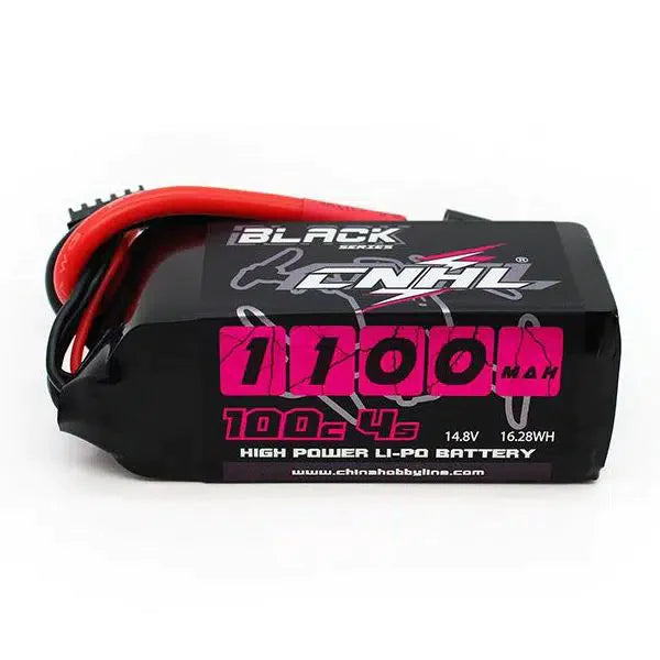 CNHL Black Series 1100mAh 14,8V 4S 100C Lipo Akku mit XT60 Stecker LiPo24.de