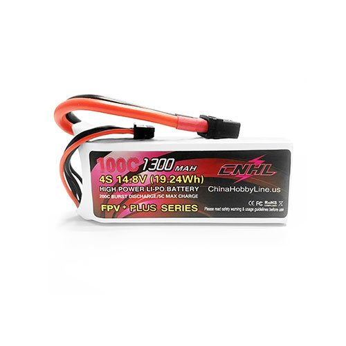CNHL G+Plus 1300mAh 4S 14,8V 100C Lipo Akku mit XT60 Stecker LiPo24.de