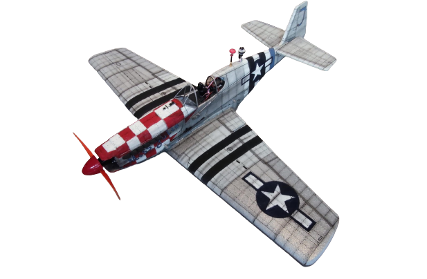FM P51 Mustang Mk.III   FPV Combat