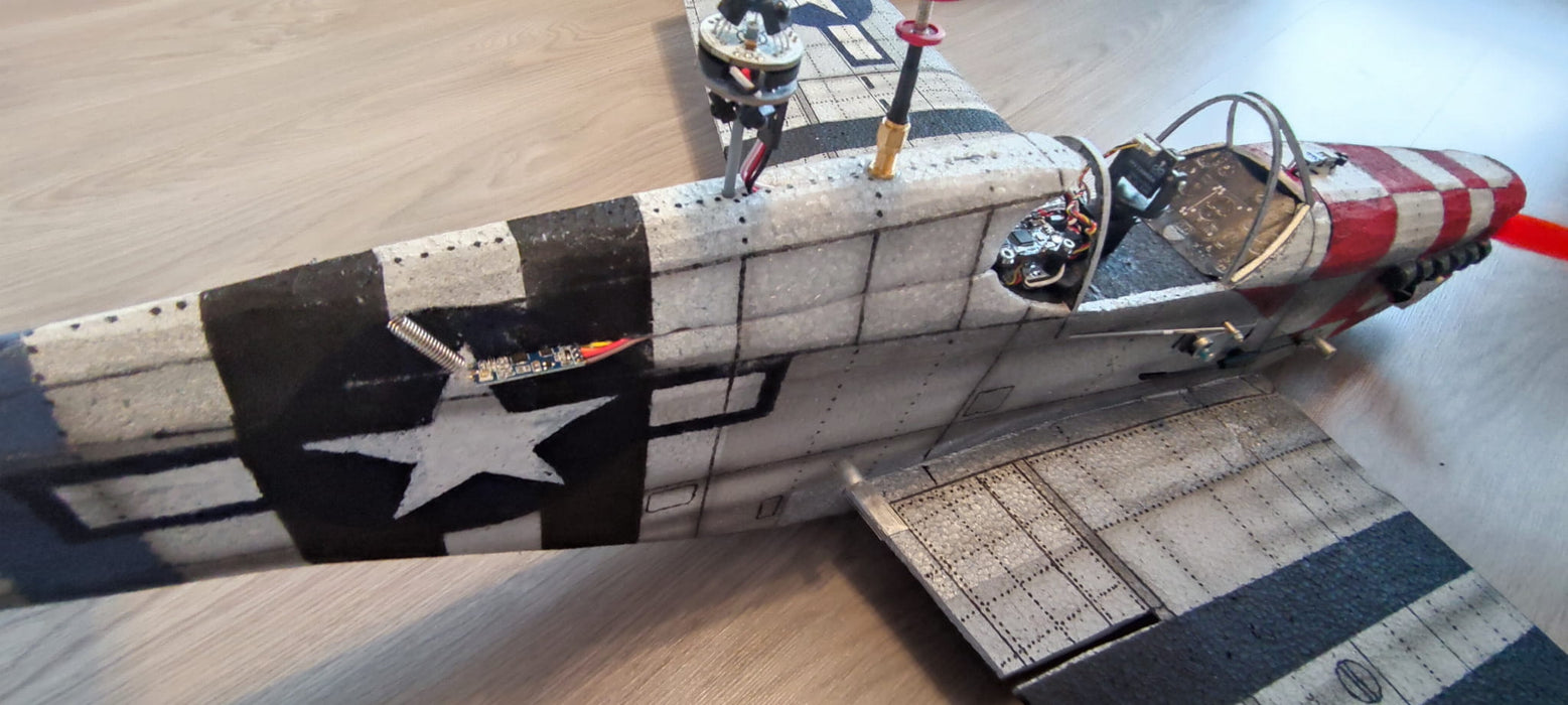 FM P51 Mustang Mk.III   FPV Combat