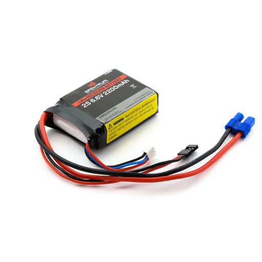 Spektrum 6,6 V 2200 mAh 2S LiFe Empfängerakku: Universalempfänger, EC3   LiPo24.de