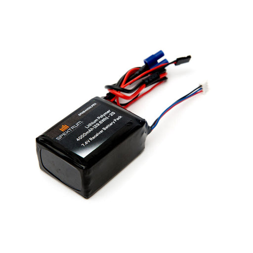 Spektrum 7,4 V 4000 mAh 2S LiPo Empfängerakku: Universalempfänger, EC3   LiPo24.de