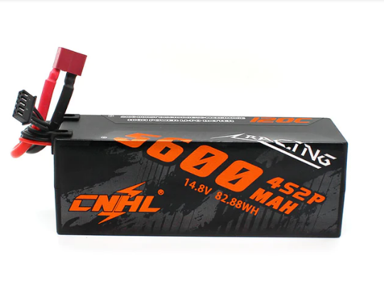 CNHL Racing Series 5600mAh 14,8V 4S2P 120C Hartschalen Lipo Akku mit T/Dean Stecker LiPo24.de