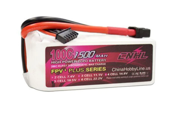 CNHL G+Plus 1500mAh 18,5V 5S 100C Lipo Akku mit XT60 Stecker LiPo24.de