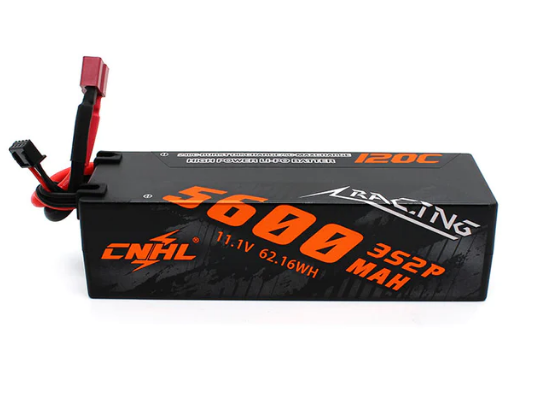 CNHL Racing Series 5600 mAh 11,1 V 3S2P 120C Hartschalen Lipo Akku mit T/Dean Stecker LiPo24.de