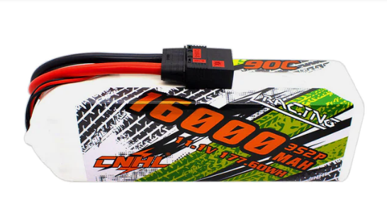 CNHL Racing Series 16000 mAh 11,1 V 3S 90C Lipo Akku mit QS8 Stecker LiPo24.de