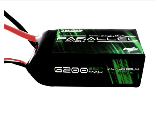 CNHL Parallel Series 6200mAh 7,4V 2S 90C Shorty Lipo Akku Softpack LiPo24.de