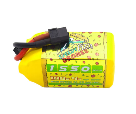 CNHL Speedy Pizza 1550mAh 14,8V 4S 100C Lipo Akku mit XT60 Stecker LiPo24.de