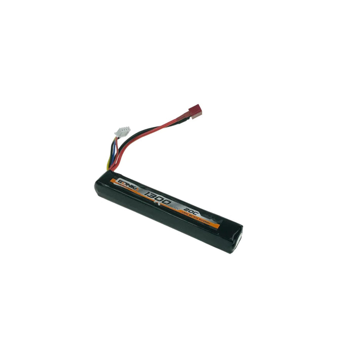 Bonka Airsoft Lipo Akku 1300mAh 3S 11,1V 20C 1 Dean LiPo24.de