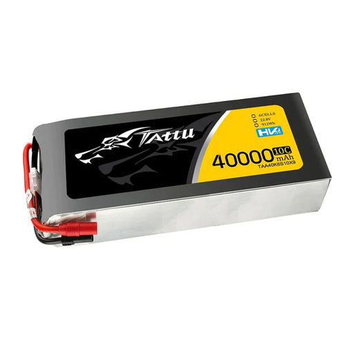 Tattu 40000 mAh 22,8 V 10 C 6S1P Hochspannungs Lipo Akku mit AS150 + AS150 Stecker   LiPo24.de