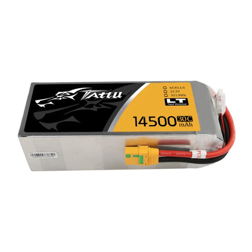 Tattu Low Temperature Version 14500mAh 22.2V 30C 6S1P UAV Lipo Battery Pack mit XT90 Anti Funken Stecker   LiPo24.de