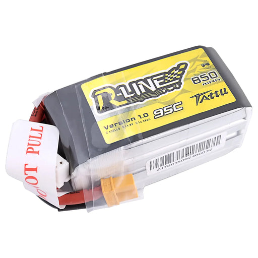 Tattu R Line 850mAh 14.8V 4S1P 95C Lipo Akku mit XT30 Stecker   LiPo24.de