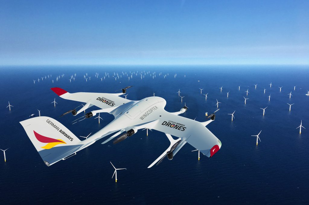 German Airways von Zeitfracht steigt mit Drohnen in die Seelogistik ein