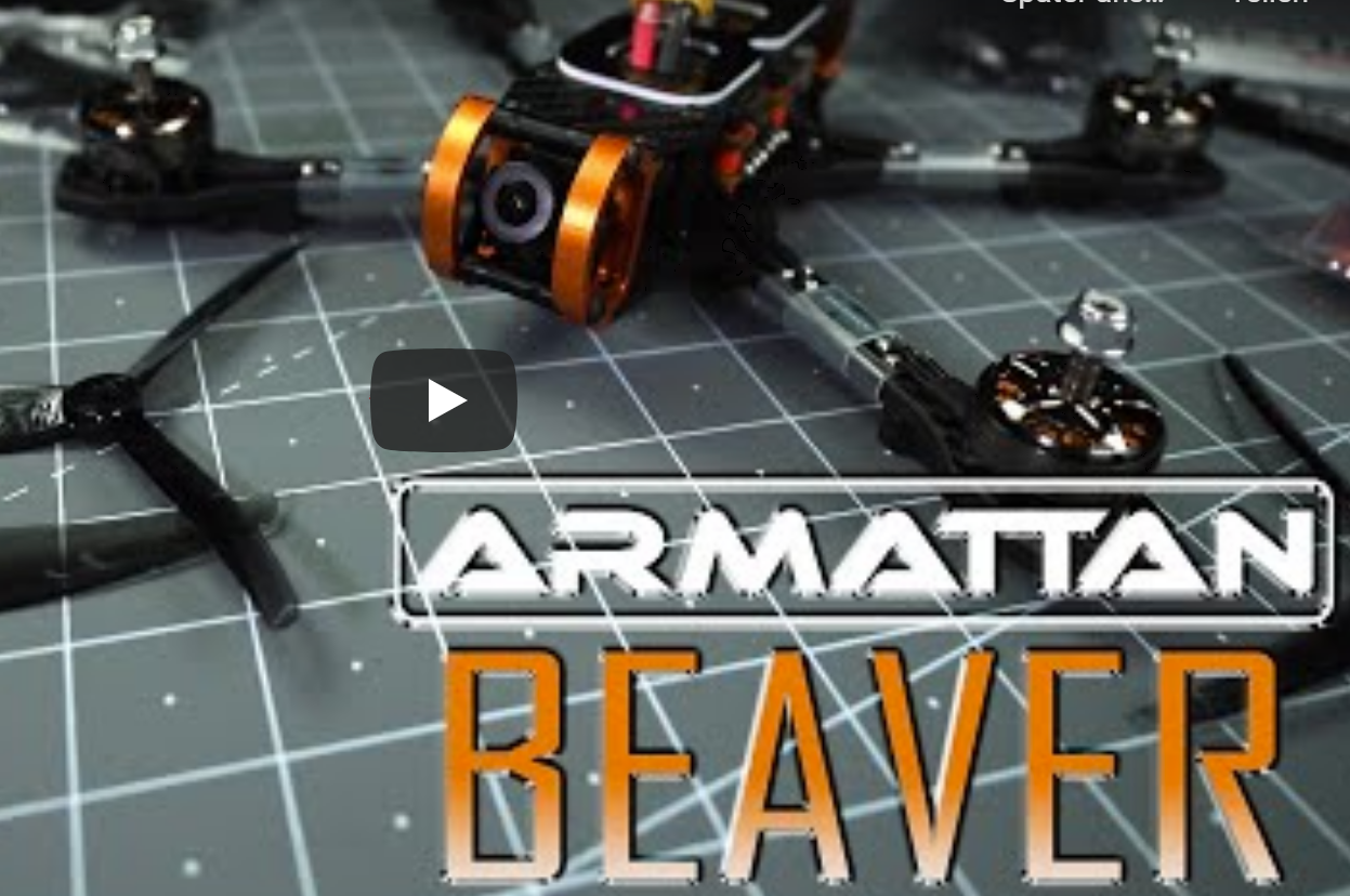 Armattan Beaver: neuer Frame