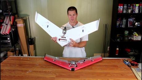 Tutorial und Pläne für Foamboard Spec Wings