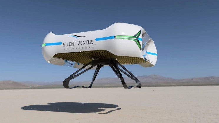 Eine neue vollelektrische Drohne ist völlig geräuschlos. Und es verwendet Ionenantrieb?