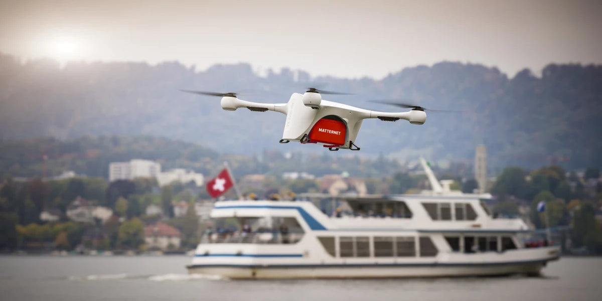 Die Schweizerische Post übergibt den Drohnen Zustellbetrieb an das kalifornische Matternet