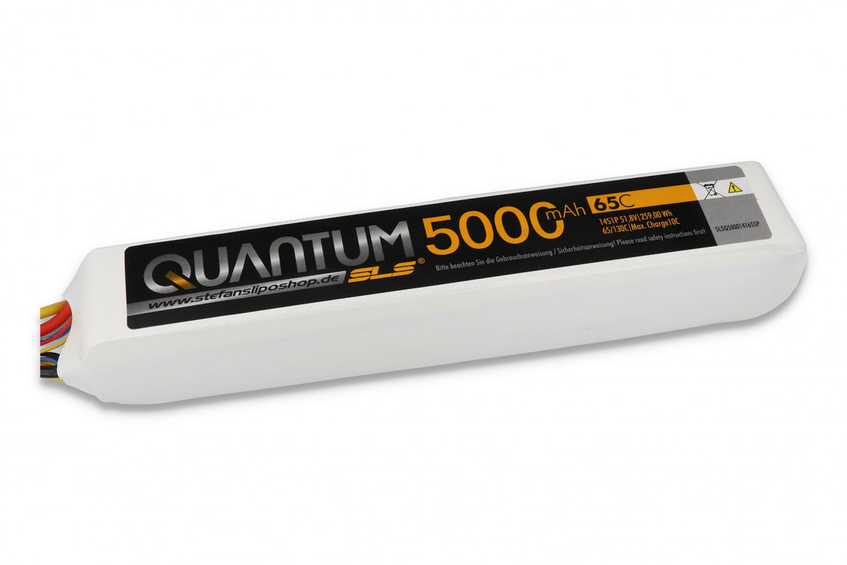 SLS QUANTUM 5000MAH 14S1P 51,8V 65C/130C SPLIT - LiPo24.de