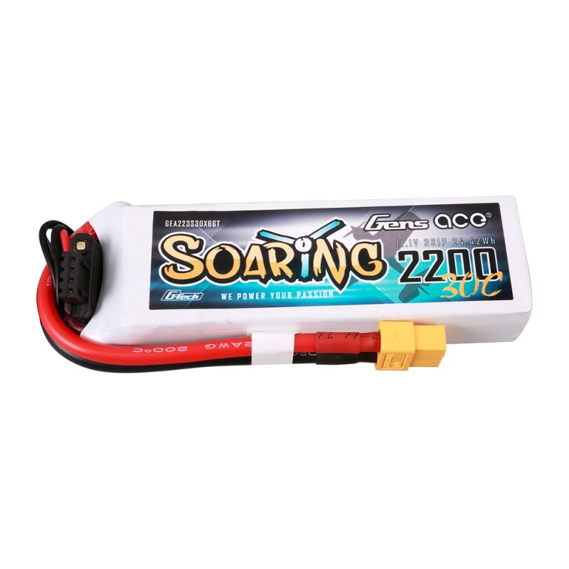 GensAce G-Tech Soaring 3S 2200mAh 11,1V 30C XT60