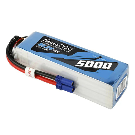 Gens Ace 5000mAh 22,2V 45C 6S1P Lipo-Akkupack - LiPo24.de