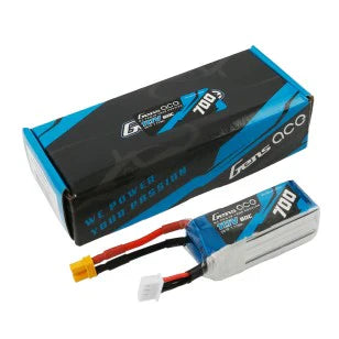 Gens Ace 700mAh 11.1V 60C 3S1P Lipo Akkupack mit XT30 für OMPHOBBY M2 & LOGO200 - LiPo24.de