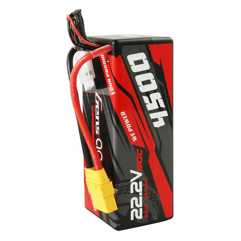 Gens Ace 4500mAh 6S1P 22.2V 60C HardCase RC Auto Lipo Akku 14# - LiPo24.de