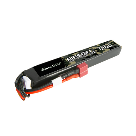 Gens Ace 25C 1200mAh 3S1P 11.1V Airsoft Gun Lipo Batterie mit T-Stecker - LiPo24.de