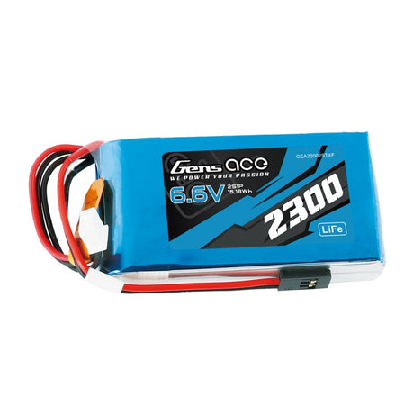 Gens Ace 2300mAh 6,6V 2S1P Li-Fe Akku für Funksender - LiPo24.de