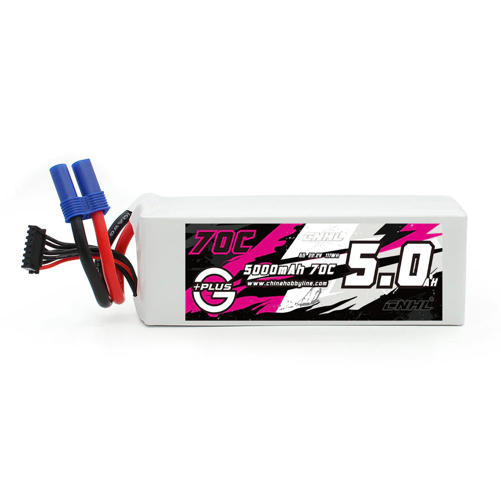CNHL G+Plus 6S 5000mAh 22,2V 70C EC5